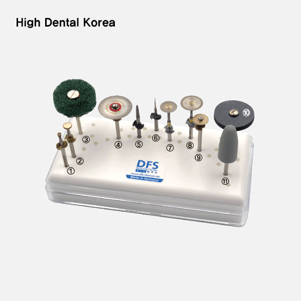 KIT-HPZ10 (지르코니아 컨투어링 키트)High Dental Korea (하이덴탈코리아)