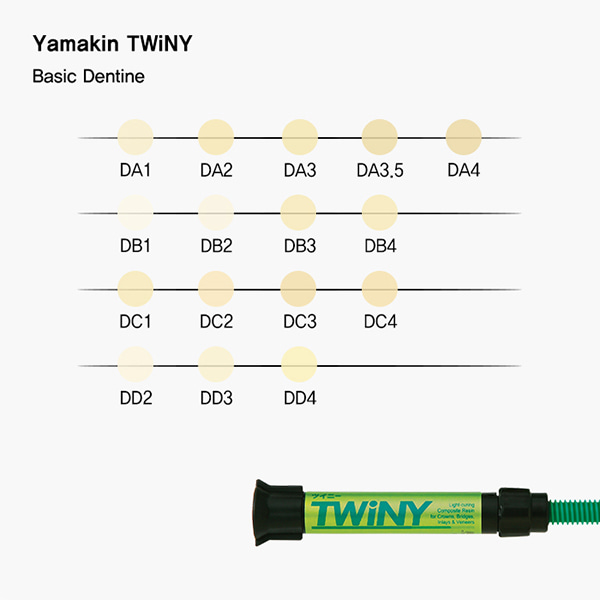 TWiNY Basic Dentine 4.8g (트위니 베이직 덴틴)YAMAKIN (야마킨)
