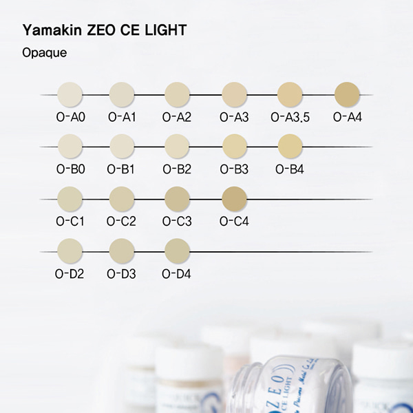 ZEO CE LIGHT Opaque (제오 세 라이트 오팩)YAMAKIN (야마킨)
