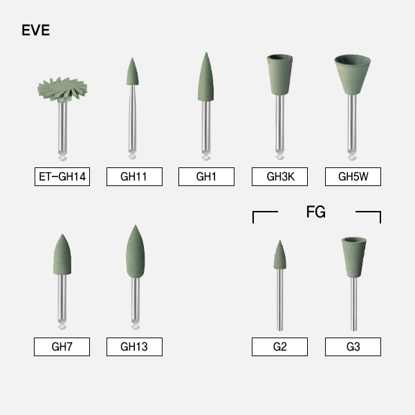 Eveflex RA &amp; FG Fine (에바플렉스 RA &amp; FG)EVE (이브이)