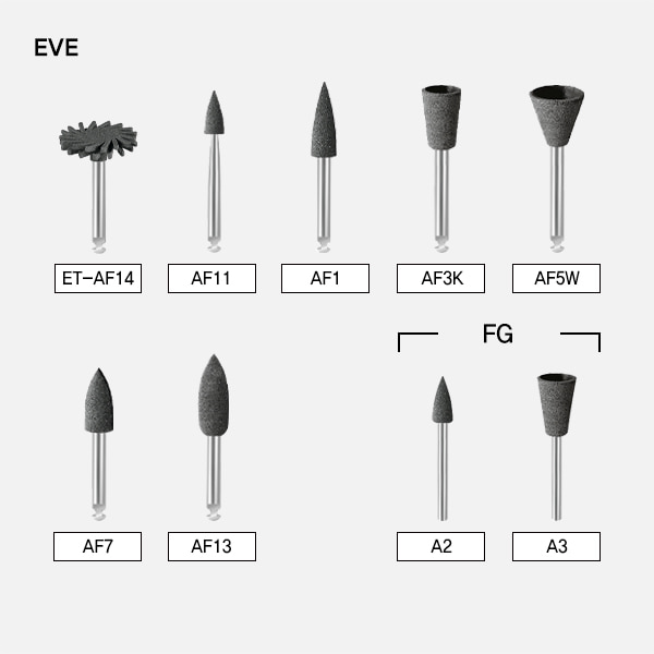 Eveflex RA &amp; FG Coarse (에바플렉스 RA &amp; FG)EVE (이브이)